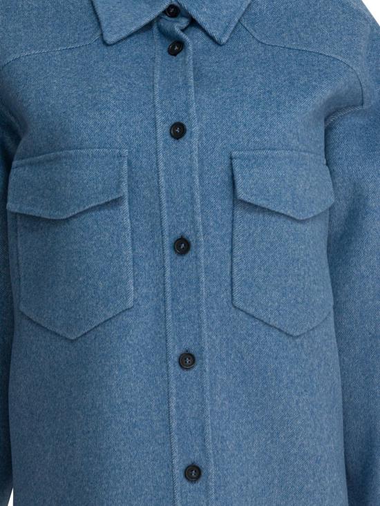 25FW 스포트막스 아우터 2522196023PALPITI001 BLUE - SPORTMAX