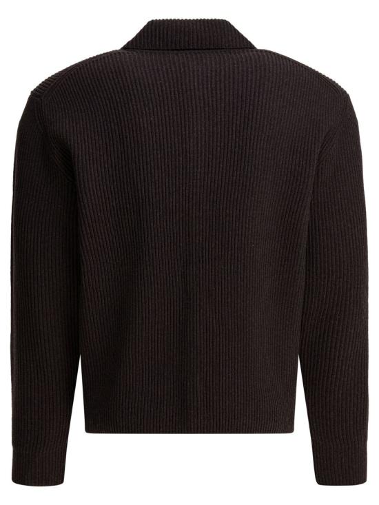 25FW 오라리 긴팔 셔츠 A25AC01RKTOP BROWN - AURALEE