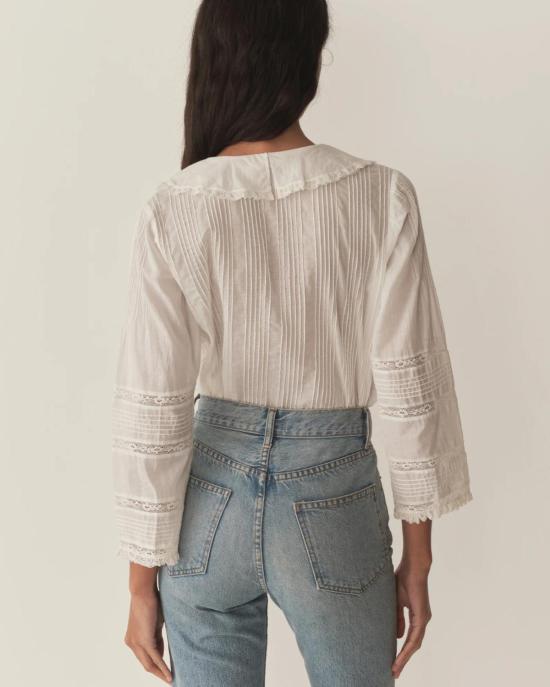  도엔 블라우스 휴게트 탑 솔트 - DOEN