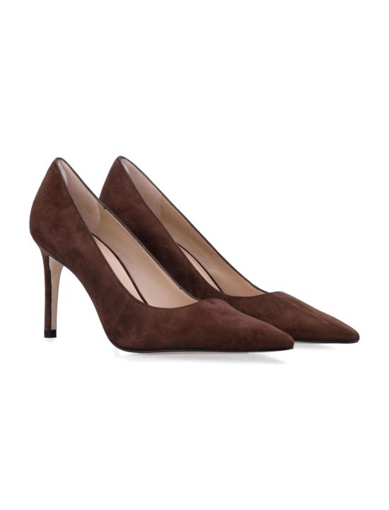 25FW 스튜어트 와이츠먼 슈즈 SJ948SUE WAL WALNUT - STUART WEITZMAN