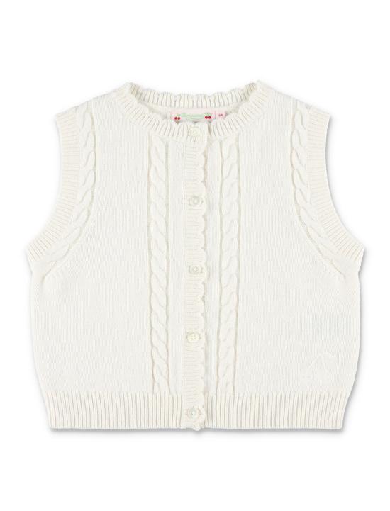 25FW [키즈] 봉쁘앙 아우터 P05GCAK00019 002 MILK WHITE