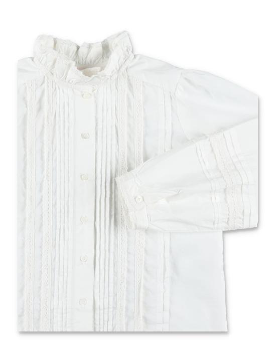 25FW [키즈] 봉쁘앙 셔츠 W05GBLW00008 002 WHITE - BONPOINT