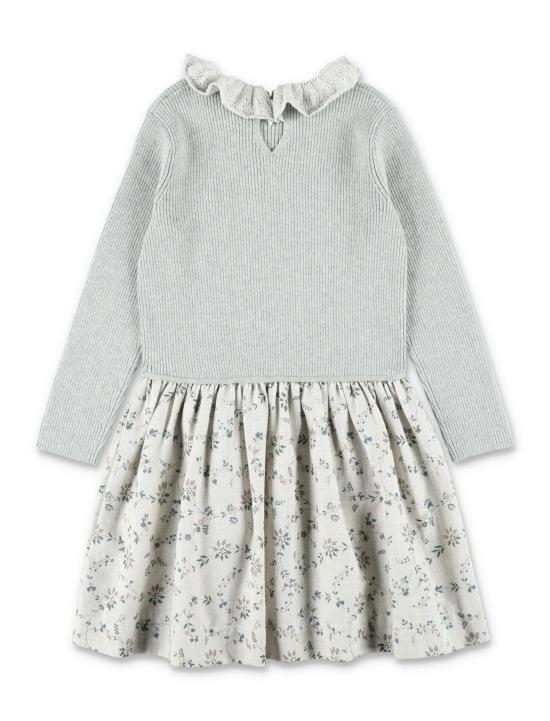 25FW [키즈] 봉쁘앙 원피스 W05GDRK00002 590B LIGHT GREEN - BONPOINT