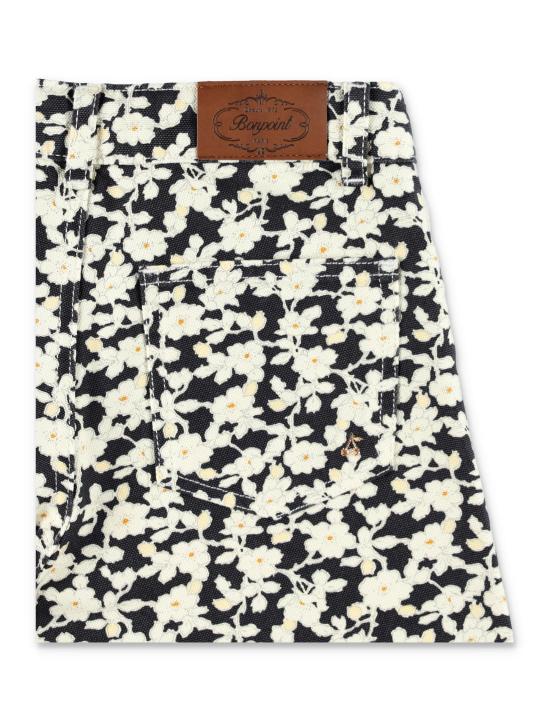 25FW [키즈] 봉쁘앙 스트레이트 팬츠 P05GPAW00021 599C NOIR FIORI - BONPOINT