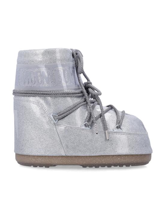 25FW [키즈] 문부츠 아이콘 나일론 로우 부츠 80D1409440K H001 SILVER - MOON BOOT