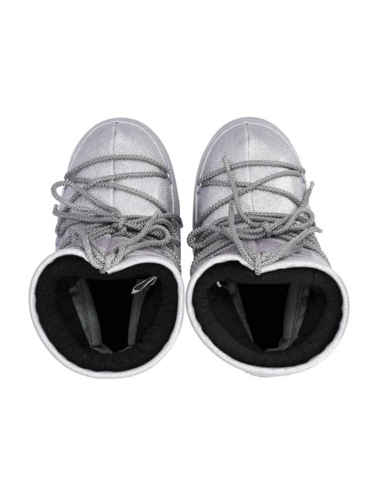 25FW [키즈] 문부츠 아이콘 나일론 로우 부츠 80D1409440K H001 SILVER - MOON BOOT