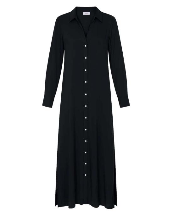  시레나 롱 원피스 보덴 드레스 블랙