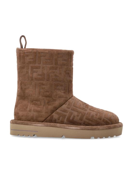 25FW 펜디 아프레 시크 FF 스웨이드 로우 부츠 8T8606ASA1 F0C23 TOBACCO MILK