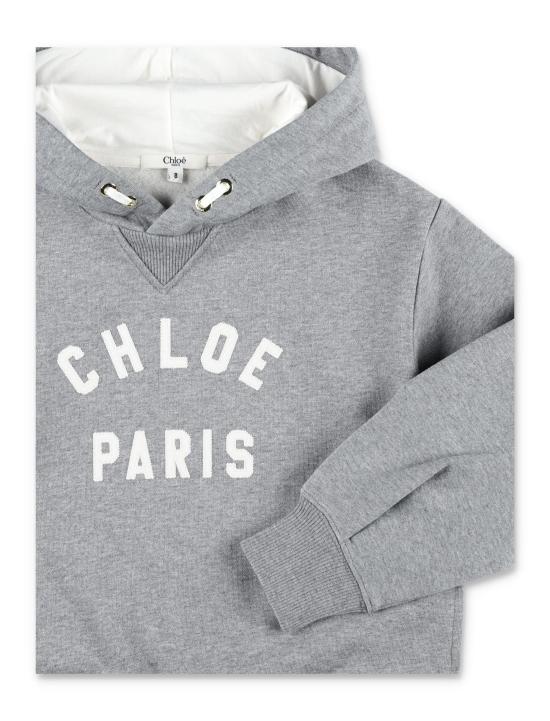 25FW [키즈] 끌로에 니트/스웻셔츠 C20646 A46 GREY - CHLOE