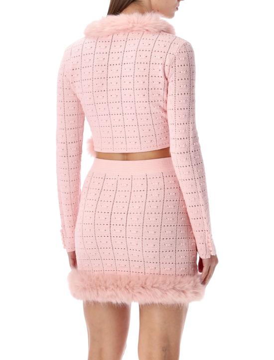 25FW 셀프 포트레이트 니트웨어 AW25120CP PINK - SELF PORTRAIT