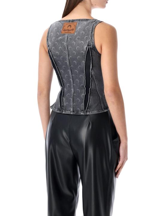 25FW 마린세르 데님 셔츠 WTO408BCDEN0006 GR90 DARK GREY - MARINE SERRE