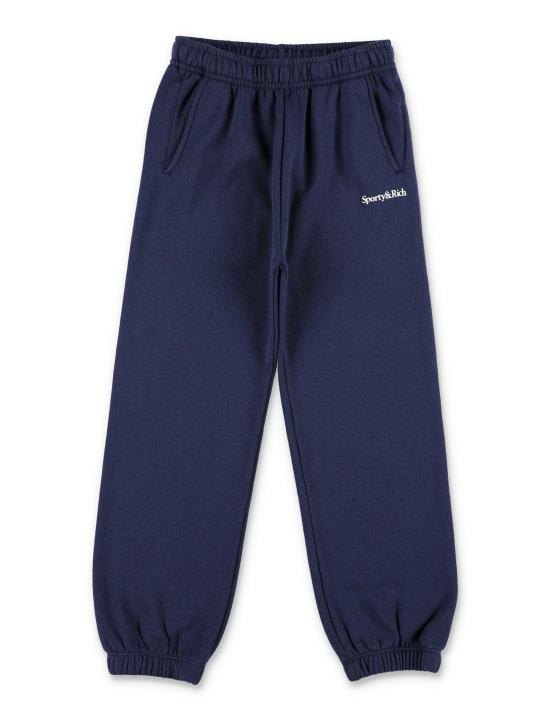 25FW [키즈] 스포티앤리치 스트레이트 팬츠 PA03762300BL106 3902 DARK NAVY