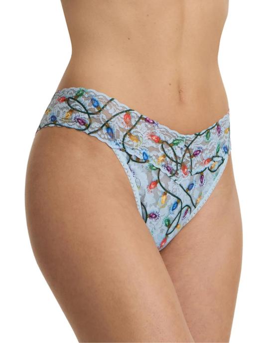  행키 팽키 팬티 핸키 팽키 프린트 오리지널 통 팬츠 데크 아웃 블루 - HANKY PANKY