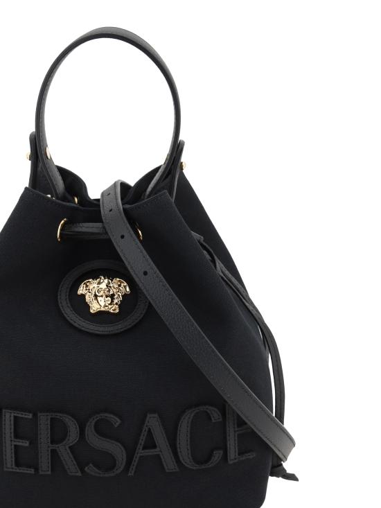 26SS 베르사체 토트백 10182971A13868 1B00V BLACK - VERSACE