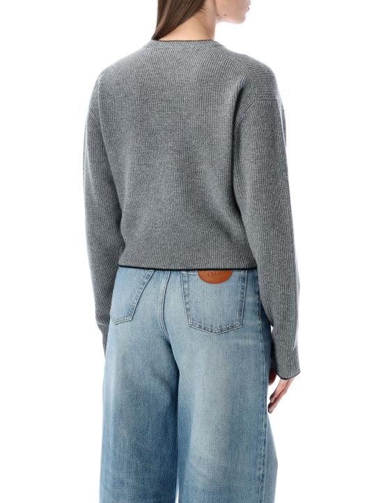 26SS 끌로에 스웨터 CH26SMP39710 012 DIVINE GREY - CHLOE