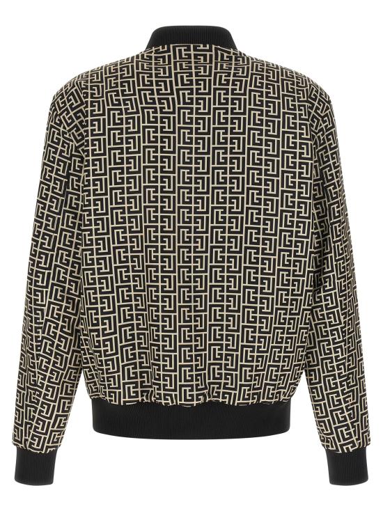 26SS 발망 봄버 자켓 GH1TFA27XL26GXE Black - BALMAIN