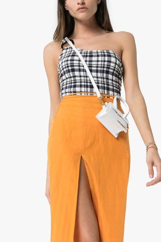  솔리드 앤 스트라이프 원피스 수영복 줄리아나 원피스 퍼커드 마드라스 - SOLID AND STRIPED