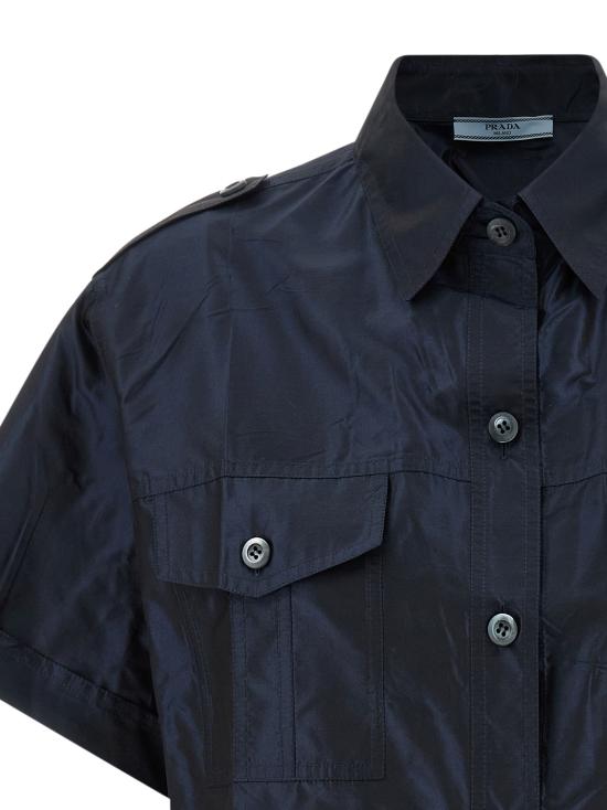 26SS 프라다 셔츠 P497ICSOOO120MF0008 Blue - PRADA