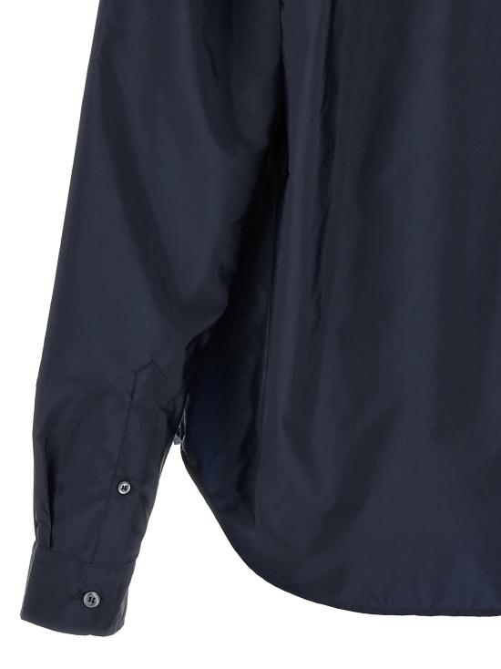 26SS 프라다 긴팔 셔츠 SC834SOOO1WQ9F0ABM Blue - PRADA