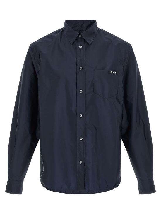 26SS 프라다 긴팔 셔츠 SC834SOOO1WQ9F0ABM Blue