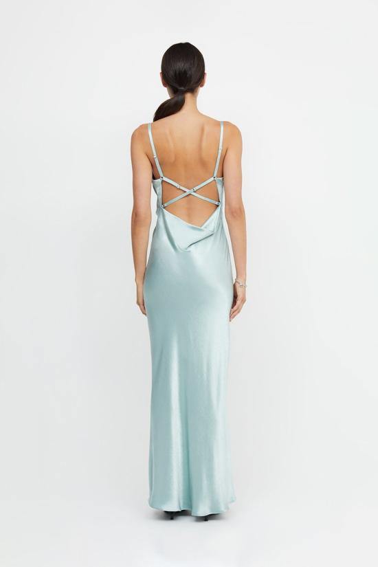  백앤브릿지 롱 원피스 Bec + Bridge Malia 맥시 드레스 Seafoam Green - BEC + BRIDGE