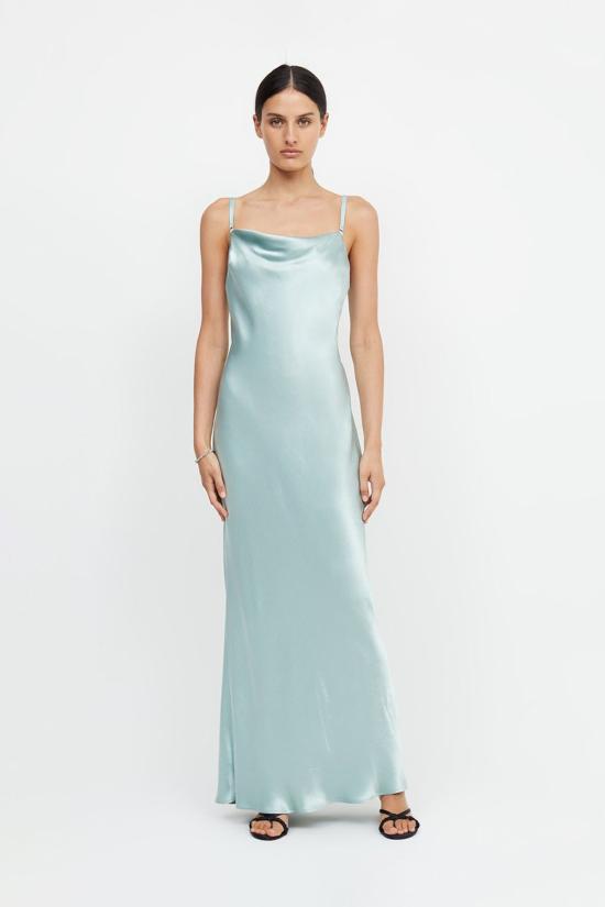  백앤브릿지 롱 원피스 Bec + Bridge Malia 맥시 드레스 Seafoam Green - BEC + BRIDGE