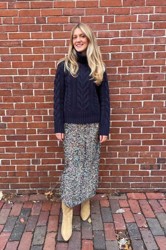  티더블유피 미디 스커트 Twp 실키 스커트 - TWP