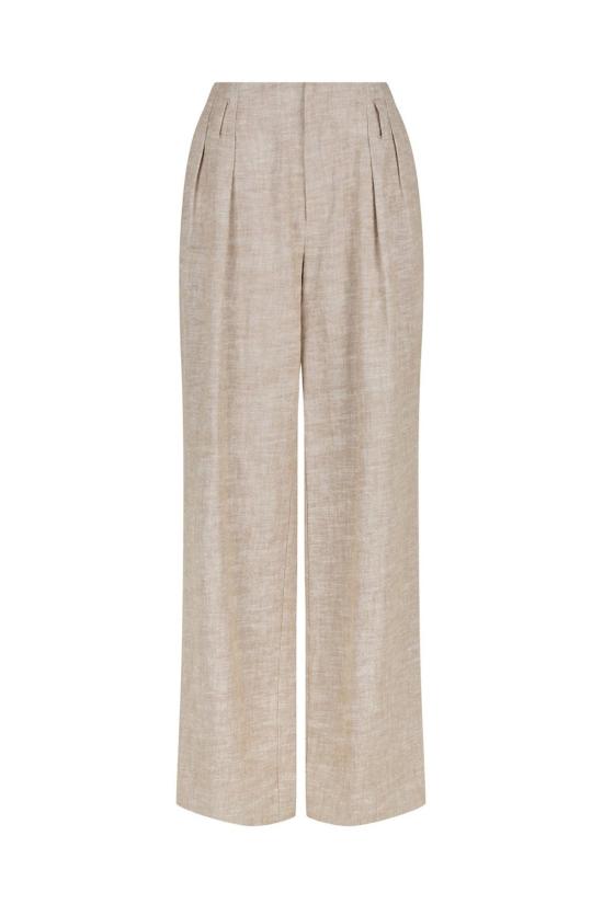  Hansen & Gretel 스트레이트 팬츠 한센앤그레텔 모리스 릴렉스 팬츠 라떼 - OTHER BRANDS