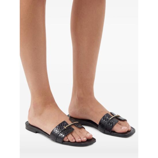 26SS 톰포드 뮬/슬리퍼 LCL516P W3834 NAA BLACK - TOMFORD