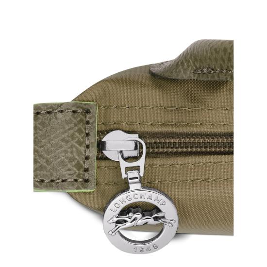 26SS 롱샴 르 플리아쥬 핸들 파우치 34175919 M04 GREEN - LONGCHAMP