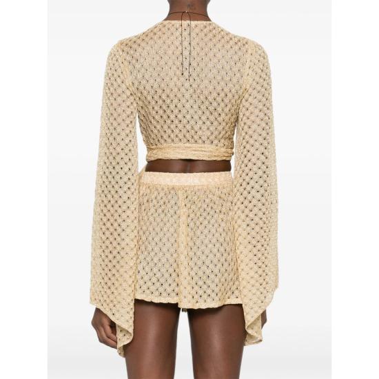 26SS 미소니 블라우스 MC26SK01 BR014R S10BY YELLOW - MISSONI