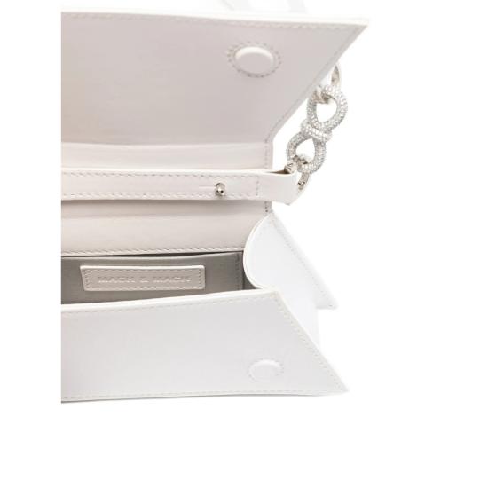 26SS 마흐앤마흐 숄더백 MMCBB0100 WHITE - MACH&MACH