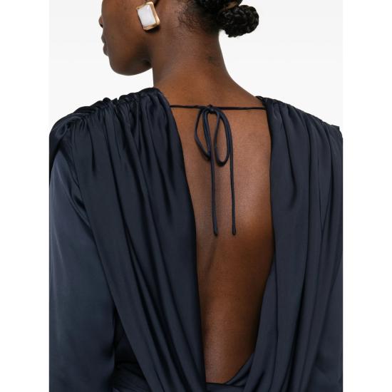 26SS 로테이트 롱 원피스 1154392318 SATIN MAXI 2318 BLUE - ROTATE