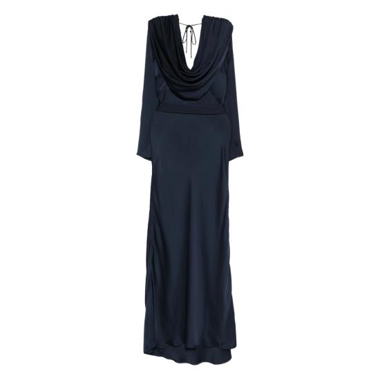 26SS 로테이트 롱 원피스 1154392318 SATIN MAXI 2318 BLUE