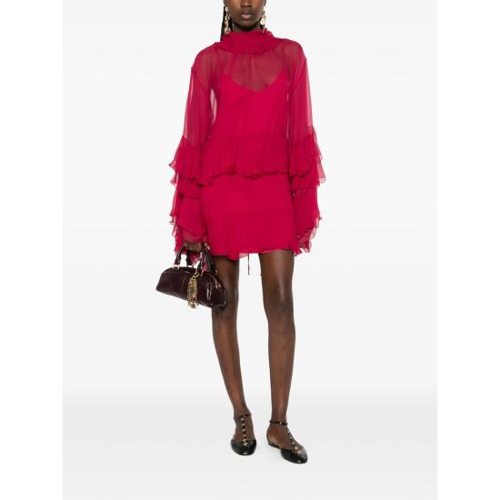 26SS 끌로에 미디 원피스 26SRO52001 6AZ PINK - CHLOE