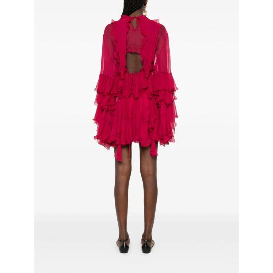 26SS 끌로에 미디 원피스 26SRO52001 6AZ PINK - CHLOE