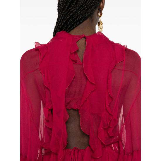 26SS 끌로에 미디 원피스 26SRO52001 6AZ PINK - CHLOE