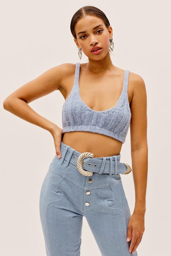  포러브앤레몬스 민소매 티셔츠 사랑과 레몬을 위해 Thea Bralette Skye