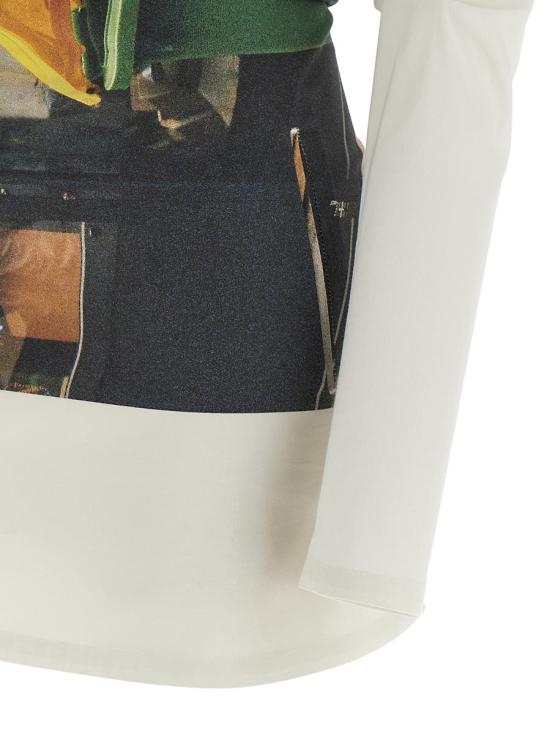 25FW 이세이 미야케 스웨터 IM58FJ02402 WHITE - ISSEY MIYAKE