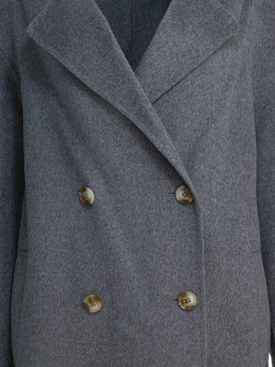 25FW 루루 드 세종 코트 BORNEO LDSGREY MELANGE - LOULOU DE SAISON