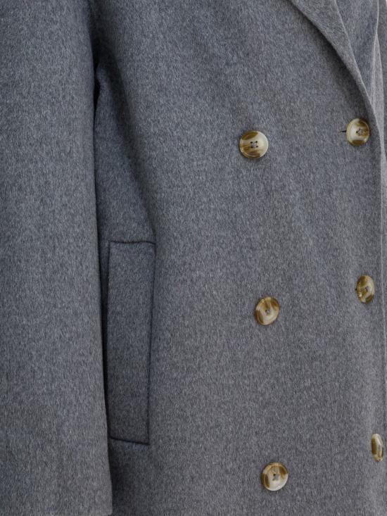 25FW 루루 드 세종 코트 BORNEO LDSGREY MELANGE - LOULOU DE SAISON