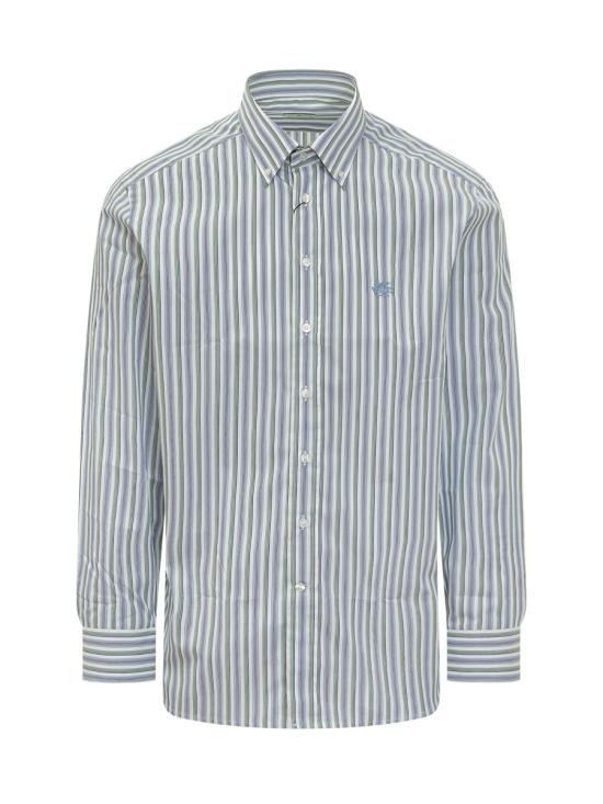 25FW 에트로 긴팔 셔츠 MRIB000499TR578 S9890 BLUE