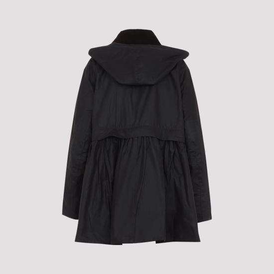 26SS 바버 X 가니 패딩 LWX1523 71 BROWN - BARBOUR X GANNI