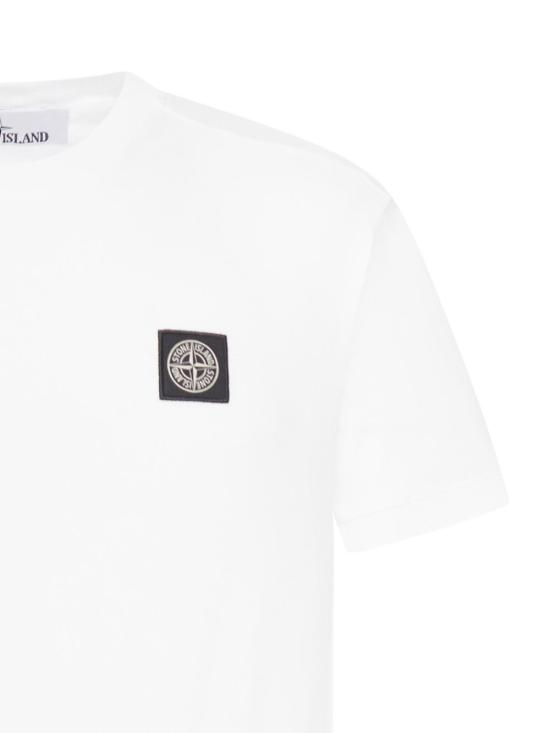 26SS 스톤 아일랜드 반팔 티셔츠 L1S152100027S0013 V0001 White - STONE ISLAND