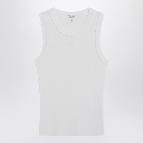 26SS 로에베 민소매 티셔츠 S359Y55K51VI White