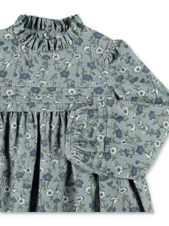 25FW [키즈] 봉쁘앙 원피스 W05GDRW00053K 543B GREEN - BONPOINT