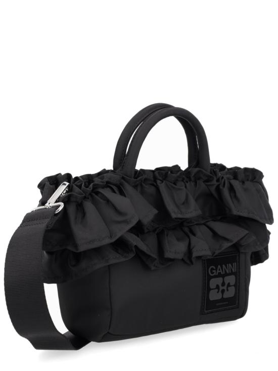 25FW 가니 토트백 A7187 099 BLACK - GANNI