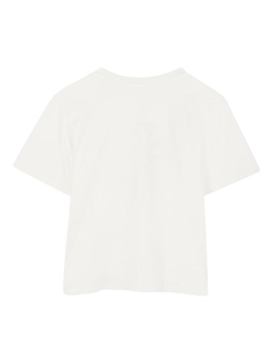 25FW [키즈] 끌로에 티셔츠 C20651 117 White - CHLOE