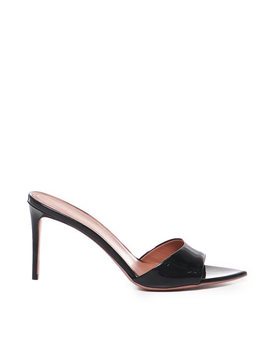 25FW 줄리아노 갈리아노 뮬/슬리퍼 ALIXIA80 VERNICENERO Black