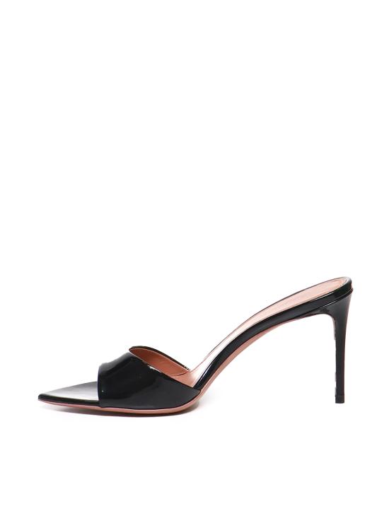 25FW 줄리아노 갈리아노 뮬/슬리퍼 ALIXIA80 VERNICENERO Black - GIULIANO GALIANO